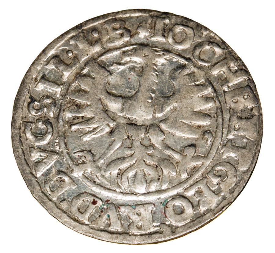 3 krajcary 1617 Jan Krystian Jerzy Rudolf Księstwo Brzesko-Legnicko-Wołowskie Złoty Stok