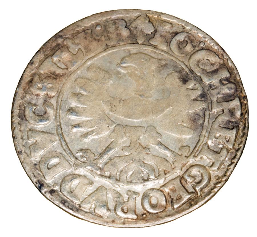 3 krajcary 1618 Jan Krystian Jerzy Rudolf Księstwo Brzesko-Legnicko-Wołowskie Złoty Stok
