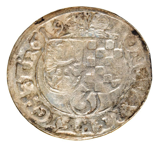 3 krajcary 1619 Jan Krystian Jerzy Rudolf Księstwo Brzesko-Legnicko-Wołowskie Złoty Stok