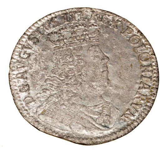 1/2 szуstaka 1753 August III Polska Lipsk