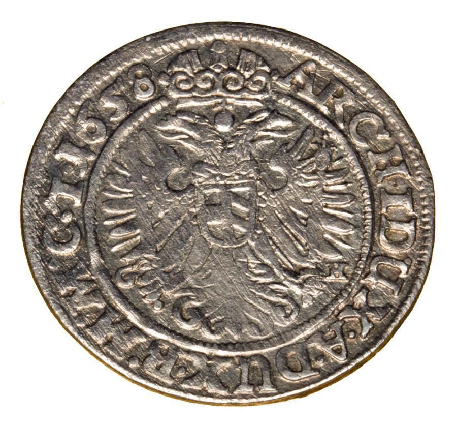 3 krajcary 1658 Ferdynand III Habsburg Śląsk Wrocław