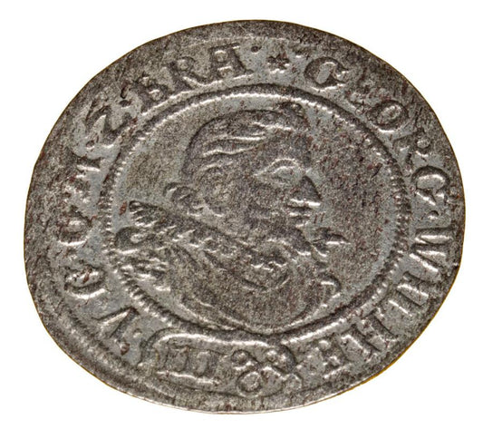 3 grosze 1622 Jerzy Wilhelm Hohenzollern Księstwo Krośnieńskie Krosno