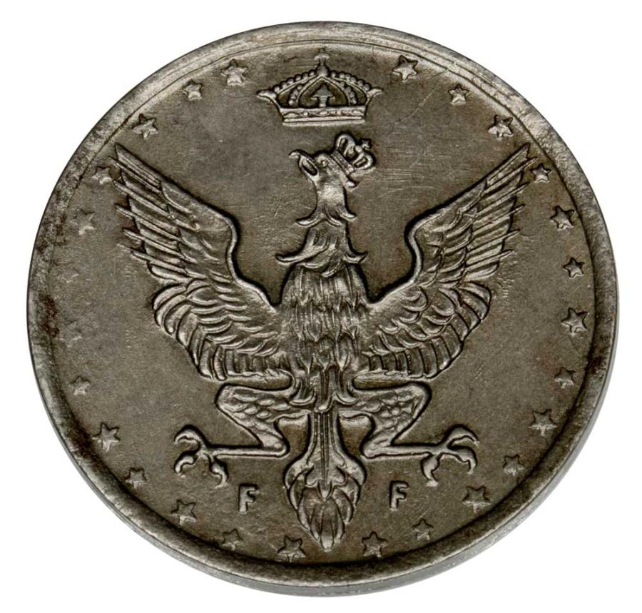 20 fenigów 1918 Królestwo Polskie Stuttgart F