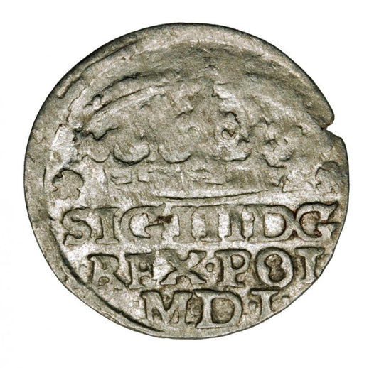Grosz 1624 Zygmunt III Waza Polska Krakуw