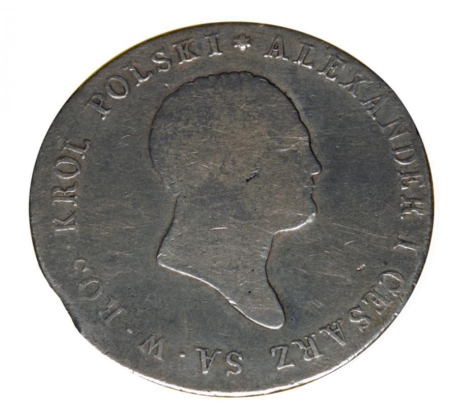 5 złotych 1817 Aleksander I Romanow Królestwo Polskie Warszawa