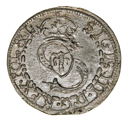 Szeląg 1607 Fryderyk i Wilhelm Kettler Księstwo Kurlandzkie Mitawa
