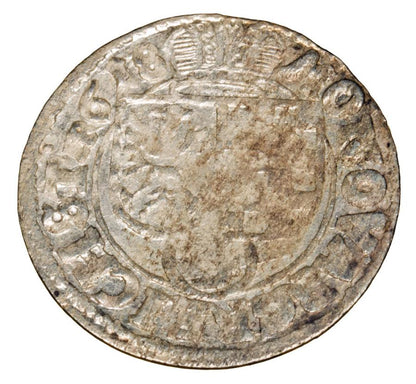 3 krajcary 1618 Jan Krystian Jerzy Rudolf Księstwo Brzesko-Legnicko-Wołowskie Złoty Stok