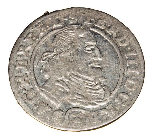 3 krajcary 1656 Ferdynand III Habsburg Śląsk Wrocław