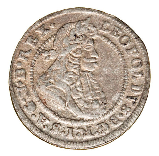 1 krajcar 1698 Leopold I Habsburg Śląsk Brzeg