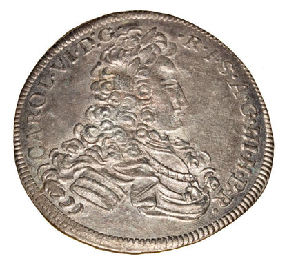 3 krajcary 1719 Karol VI Habsburg Śląsk Wrocław