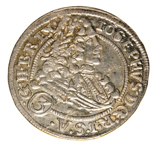 3 krajcary 1711 Józef I Habsburg Śląsk Wrocław
