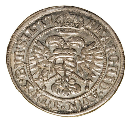 3 krajcary 1711 Józef I Habsburg Śląsk Wrocław