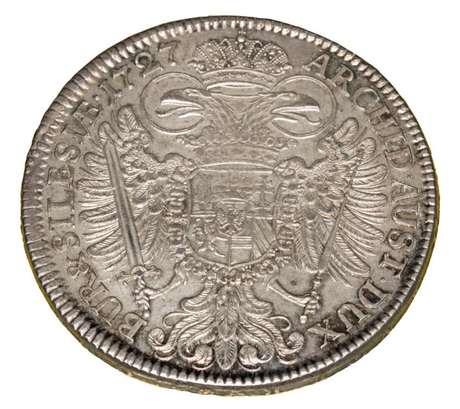 Talar 1727 Karol VI Habsburg Śląsk Wrocław