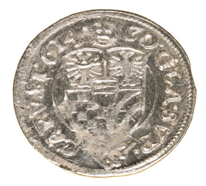 3 krajcary 1614 Karol II Podiebradowicz Księstwo Ziębicko - Oleśnickie Oleśnica