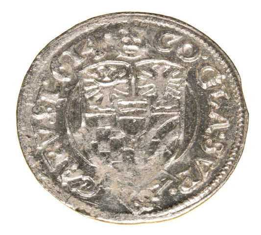 3 krajcary 1614 Karol II Podiebradowicz Księstwo Ziębicko - Oleśnickie Oleśnica