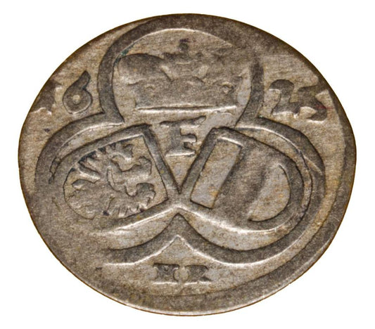 1/2 krajcara 1625 Ferdynand II Habsburg Śląsk Wrocław