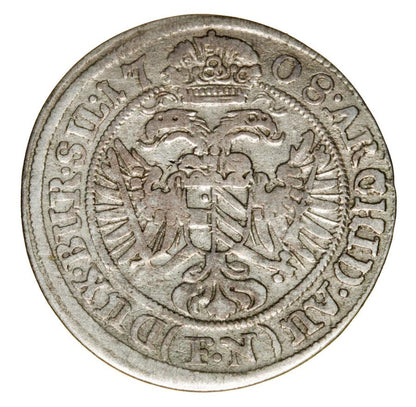 3 krajcary 1708 Józef I Habsburg Śląsk Wrocław