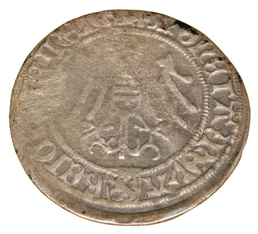 Grosz 1514 Albrecht i Karol I Księstwo Ziębicko - Oleśnickie Złoty Stok