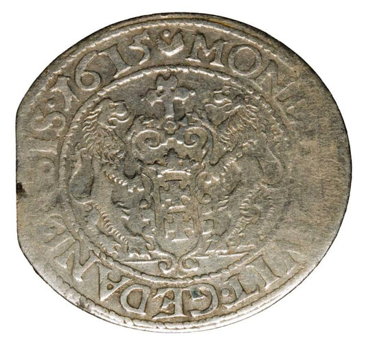 Ort 1615 Zygmunt III Waza Gdańsk
