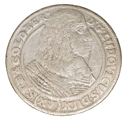 15 krajcarów 1662 Ludwik IV Legnicki Księstwo Brzesko-Legnicko-Wołowskie Brzeg