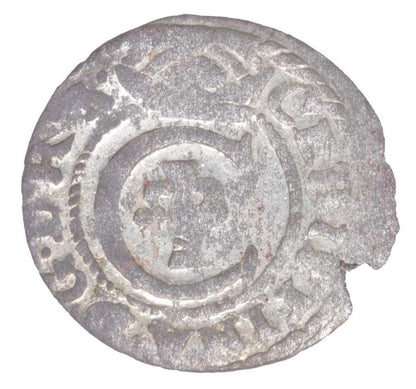 Szeląg 1639 Krystyna Waza Ryga